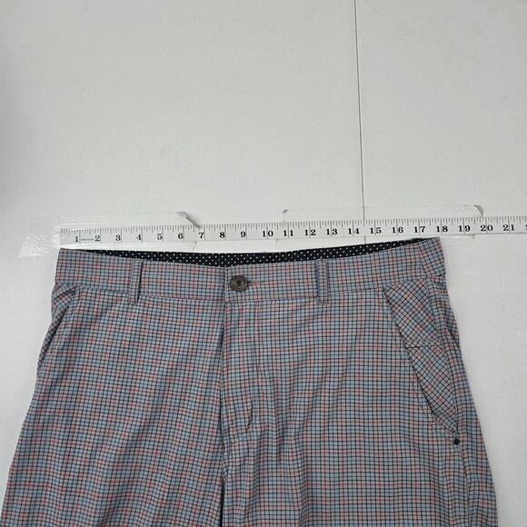 Lululemon mens plaid shorts size 36 gray 5616 - Picture 4 of 10